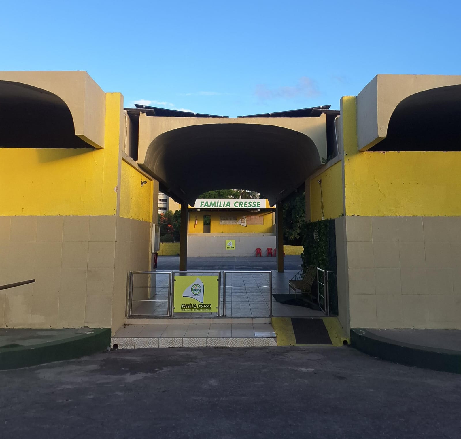 Hall de entrada atual do CRESSE