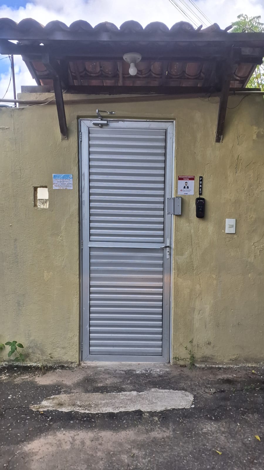 Novo acesso pela Vila com reconhecimento facial